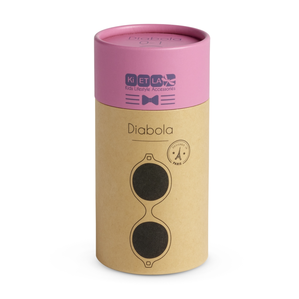 法國KiETLA 黛寶拉幼兒太陽眼鏡(0-12M/牡丹粉)4