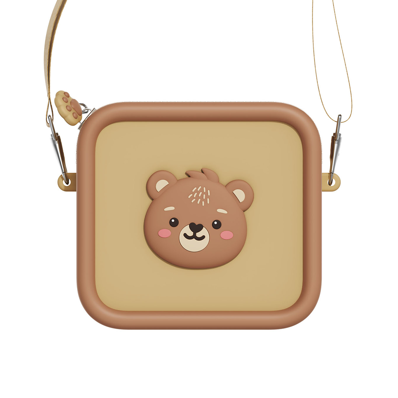 比利時TheZoofamily-ZooBags 相機收納揹包(棕熊)1