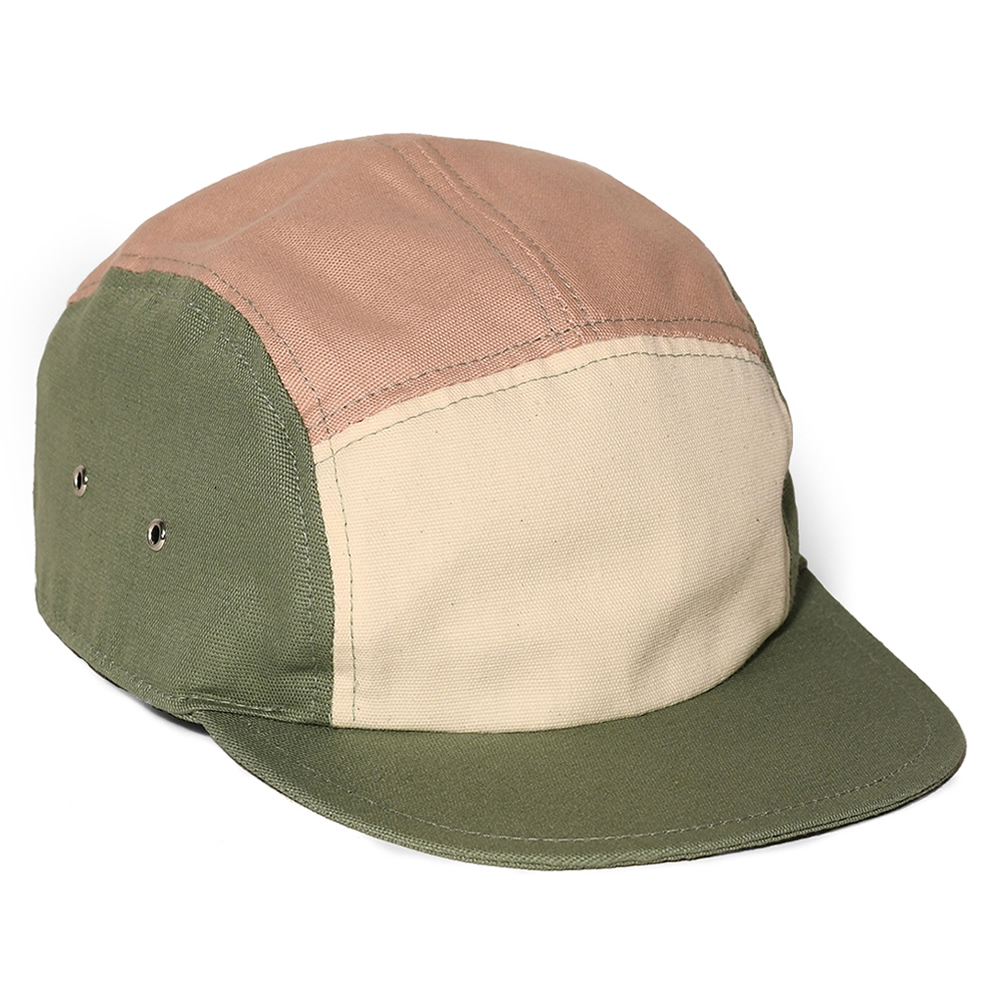 法國KiETLA 兒童遮陽棒球帽(天然棉白&粉&綠)1