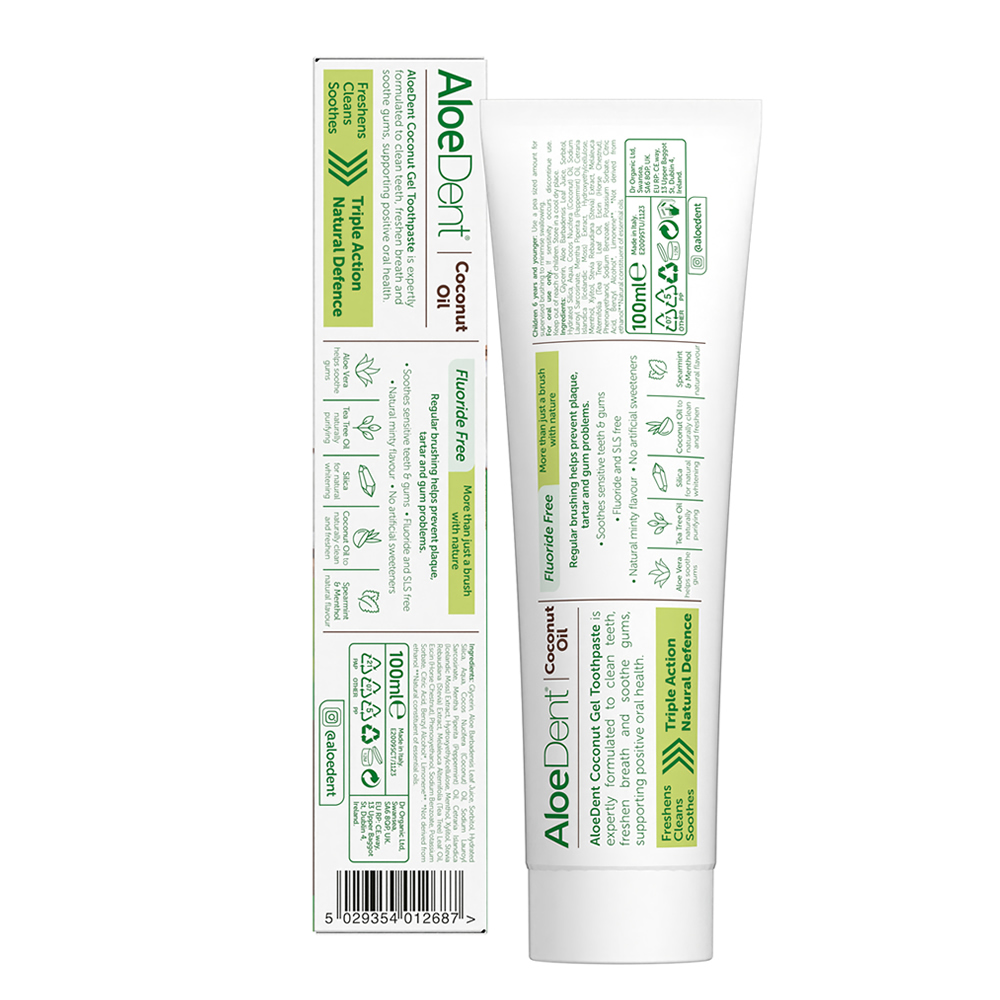 英國Aloe Dent-椰油防護牙膏(無氟)2