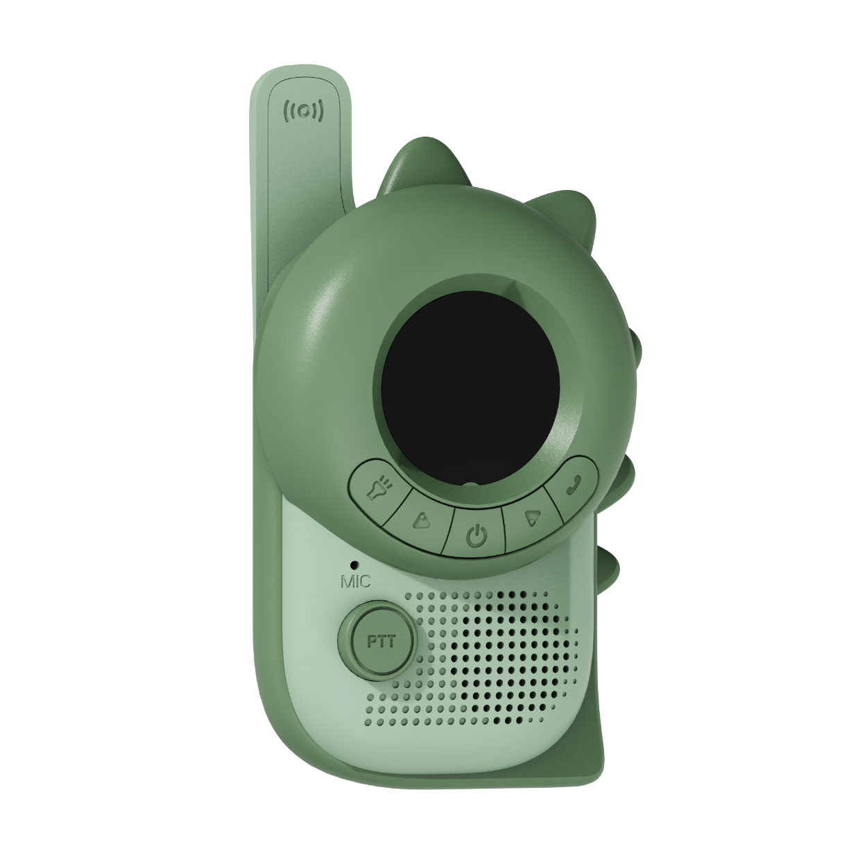 比利時TheZoofamily-WalkieTalkie 冒險家對講機(綠色恐龍)3