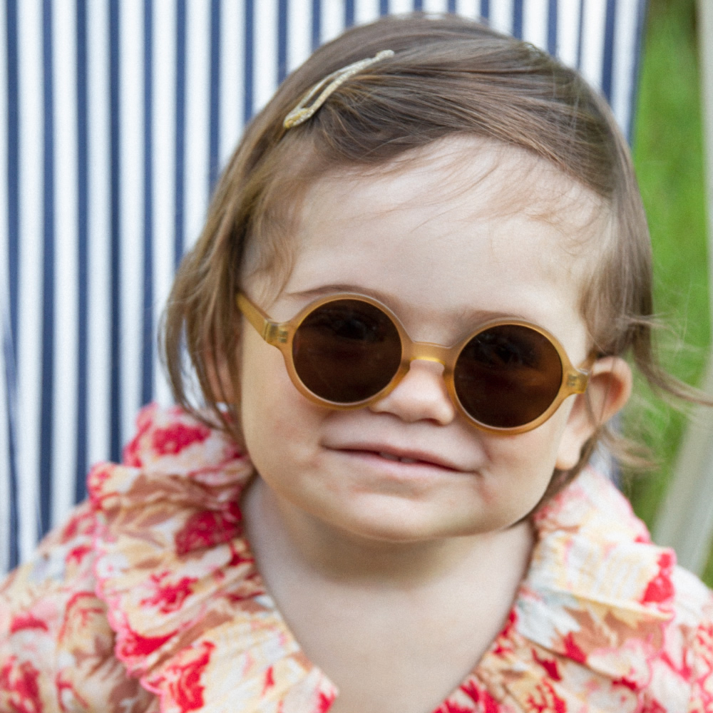 法國WOAM Disco迪斯可幼童太陽眼鏡(0-6Y 琥珀棕)7