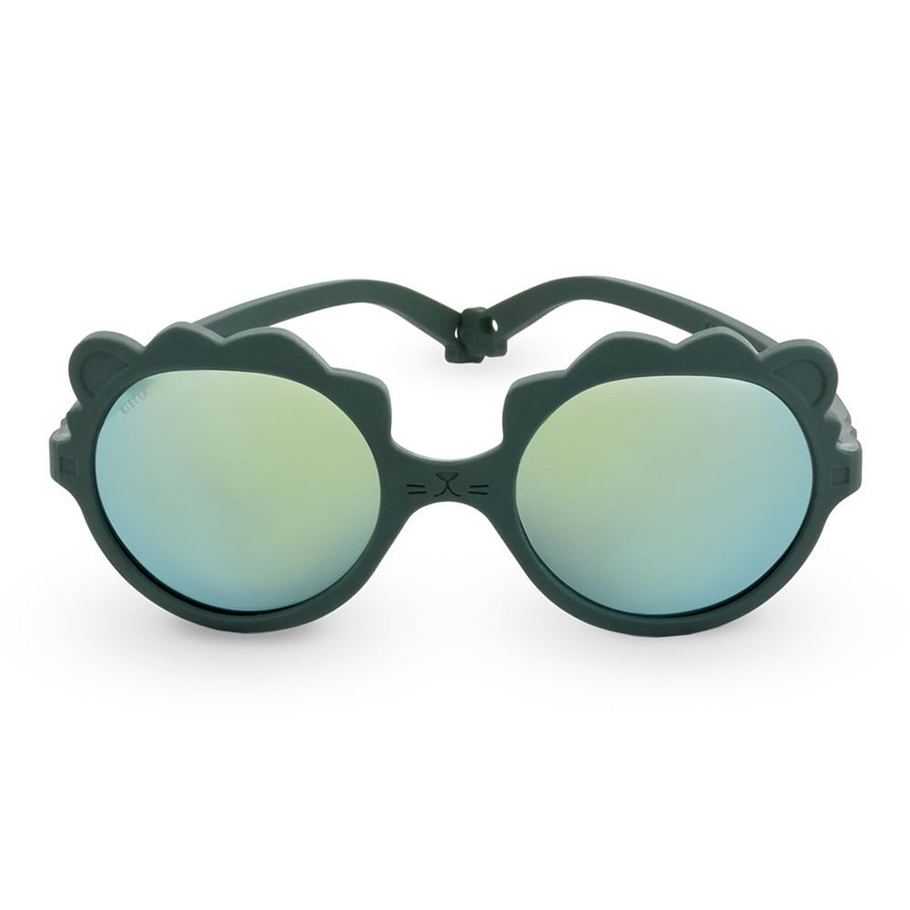 法國KiETLA LION萌貝獅幼兒太陽眼鏡(1-4Y 松葉綠)3