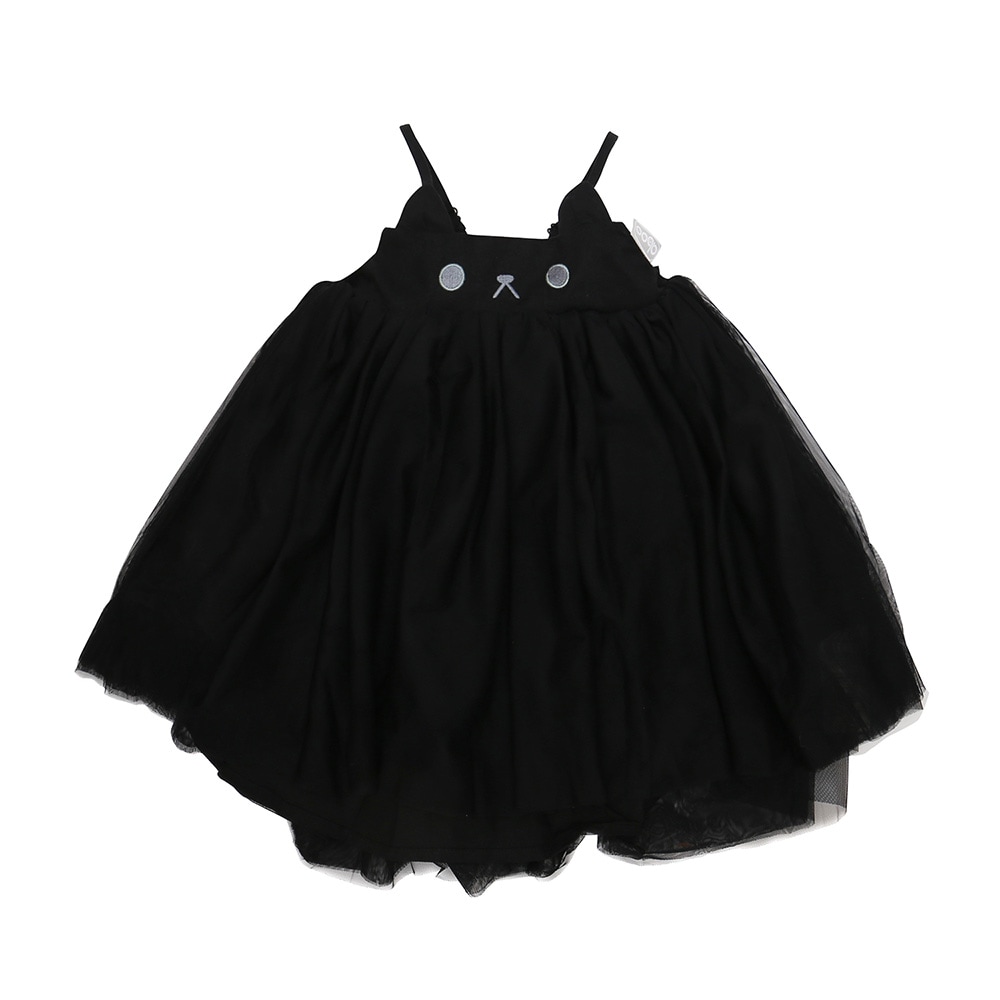 日本ABOO 薄紗連身裙(黑貓貓)7