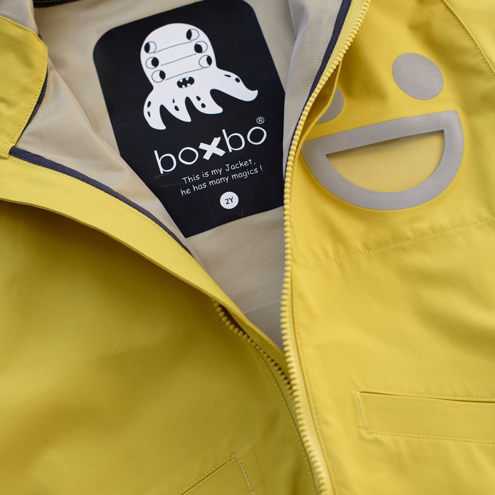 法國BOXBO WISTITI防水透氣機能衣(日光黃)4
