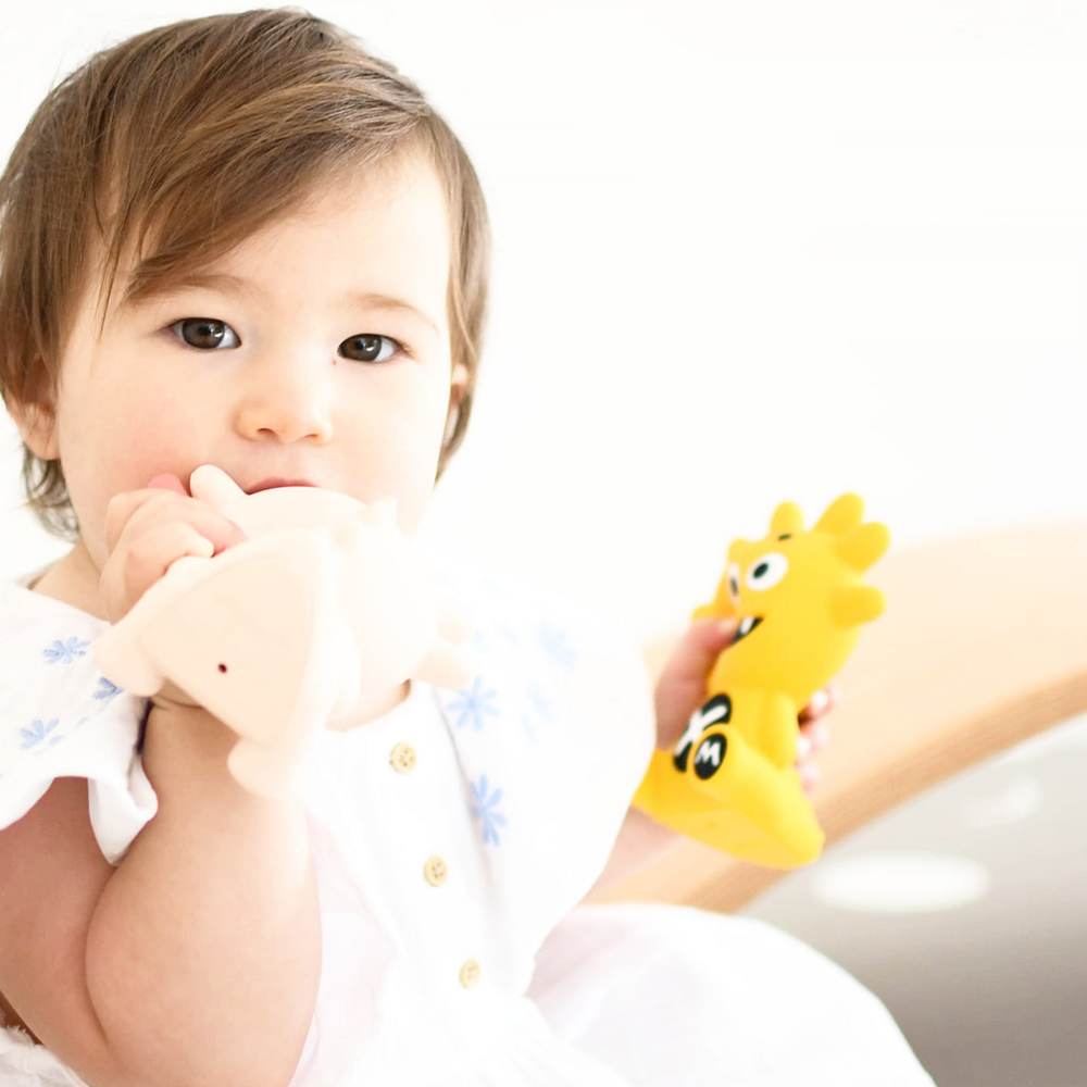 澳洲TheMibblers 咬咬磨牙小怪獸(湖水綠)4