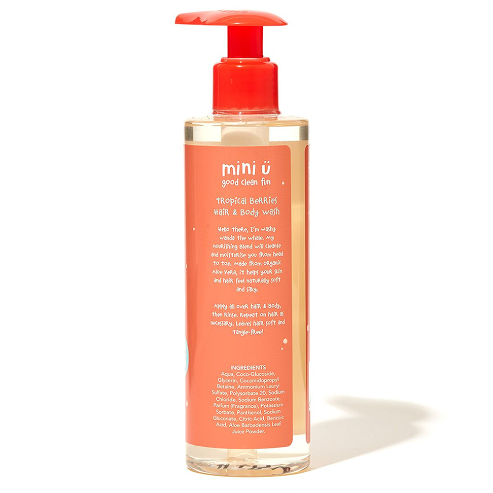 英國MINI U-熱情莓果洗髮沐浴露(250ml)2