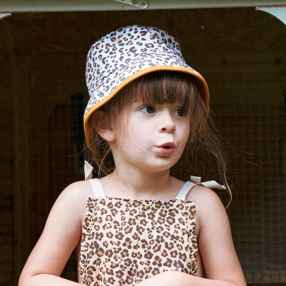 法國KiETLA BOB's雙面戴遮陽帽(美洲豹)8