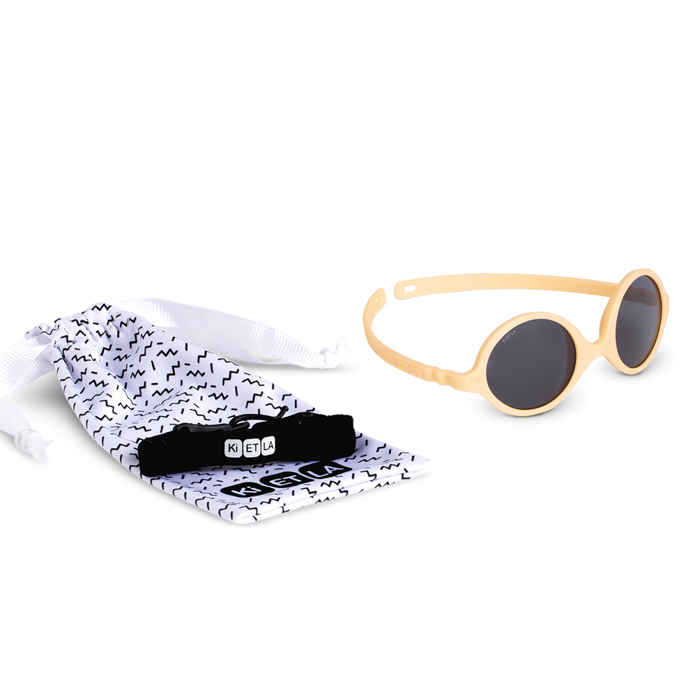 法國KiETLA 黛寶拉幼兒太陽眼鏡(0-12M/杏桃粉)3