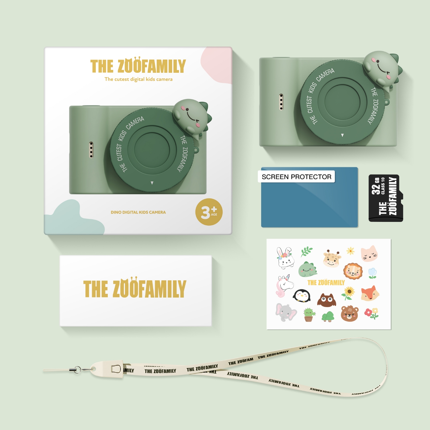 比利時TheZoofamily-UrbanZoo 兒童數位相機(冒險綠龍)6