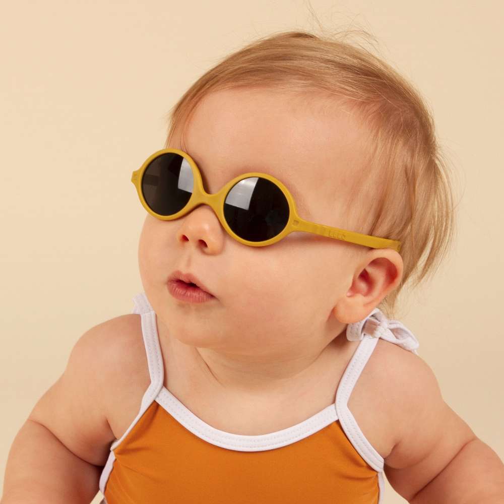 法國KiETLA 黛寶拉幼兒太陽眼鏡(0-12M/芥末黃)5