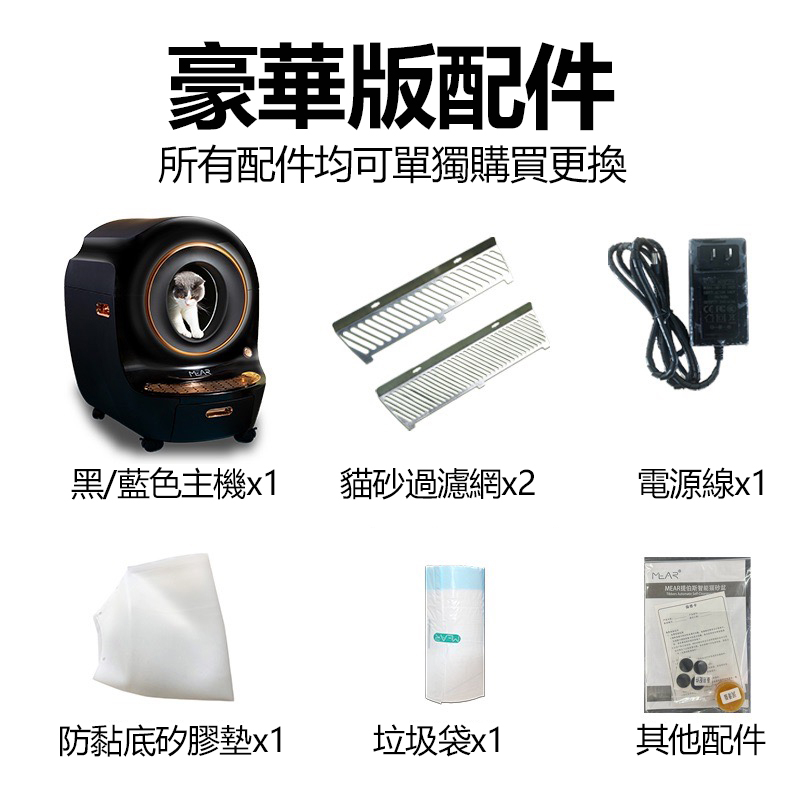 MEAR 萌耳 豪華版全自動監視款貓砂機11