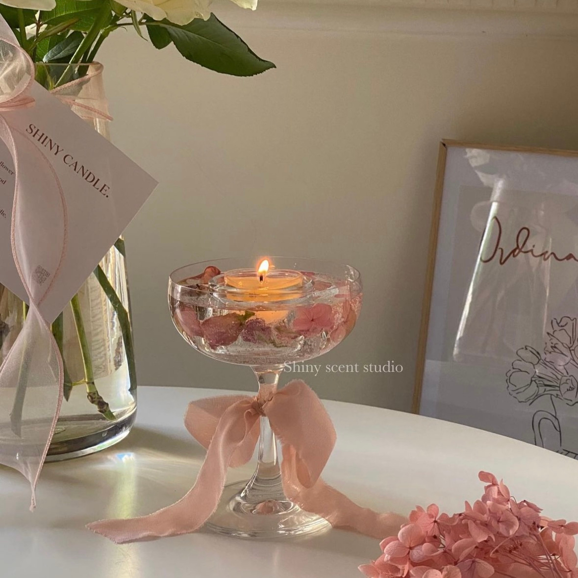 凡爾賽宮花園燭台〔贈四顆茶蠟〕3