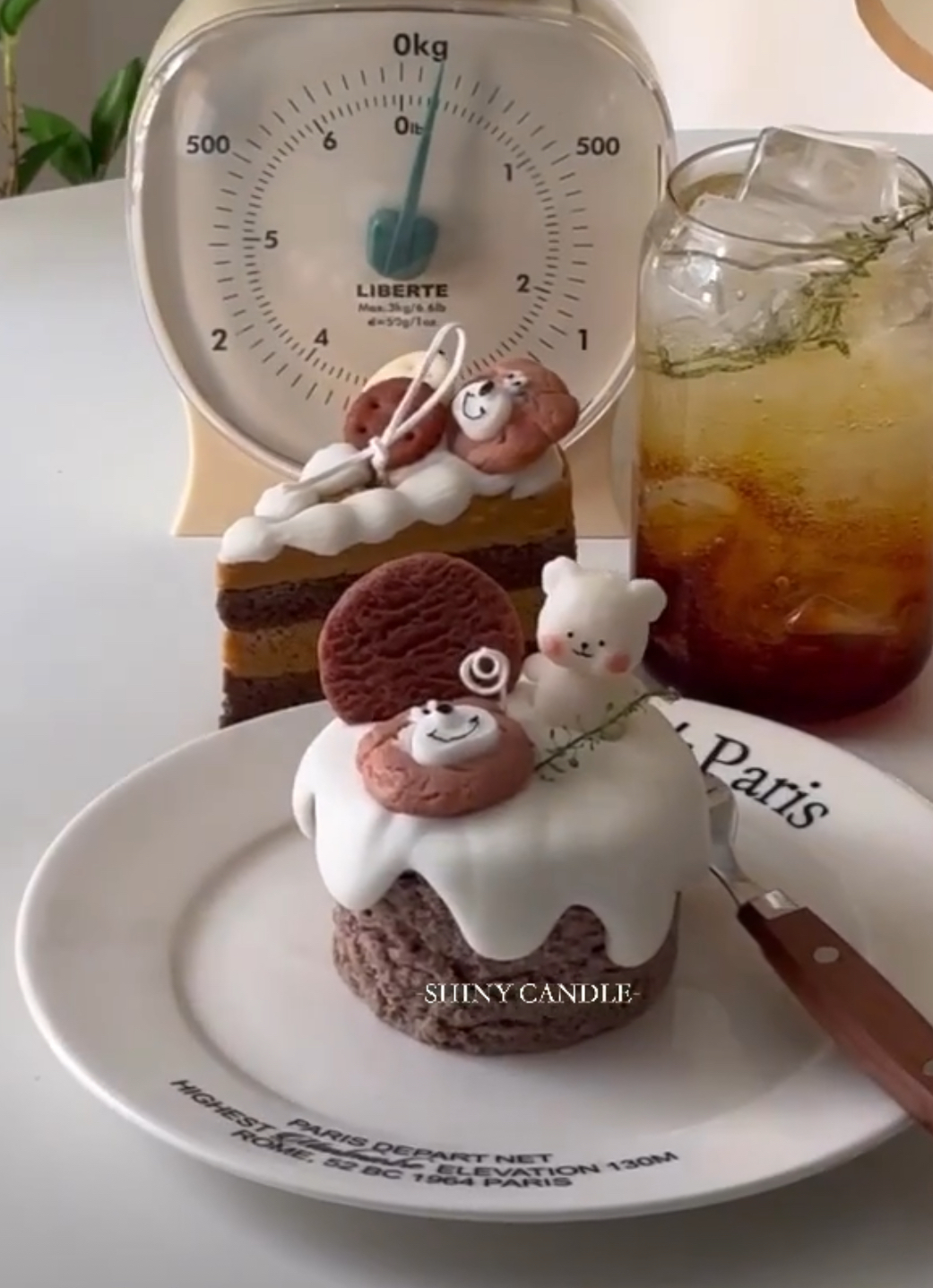 熊熊蛋糕香氛蠟燭體驗1