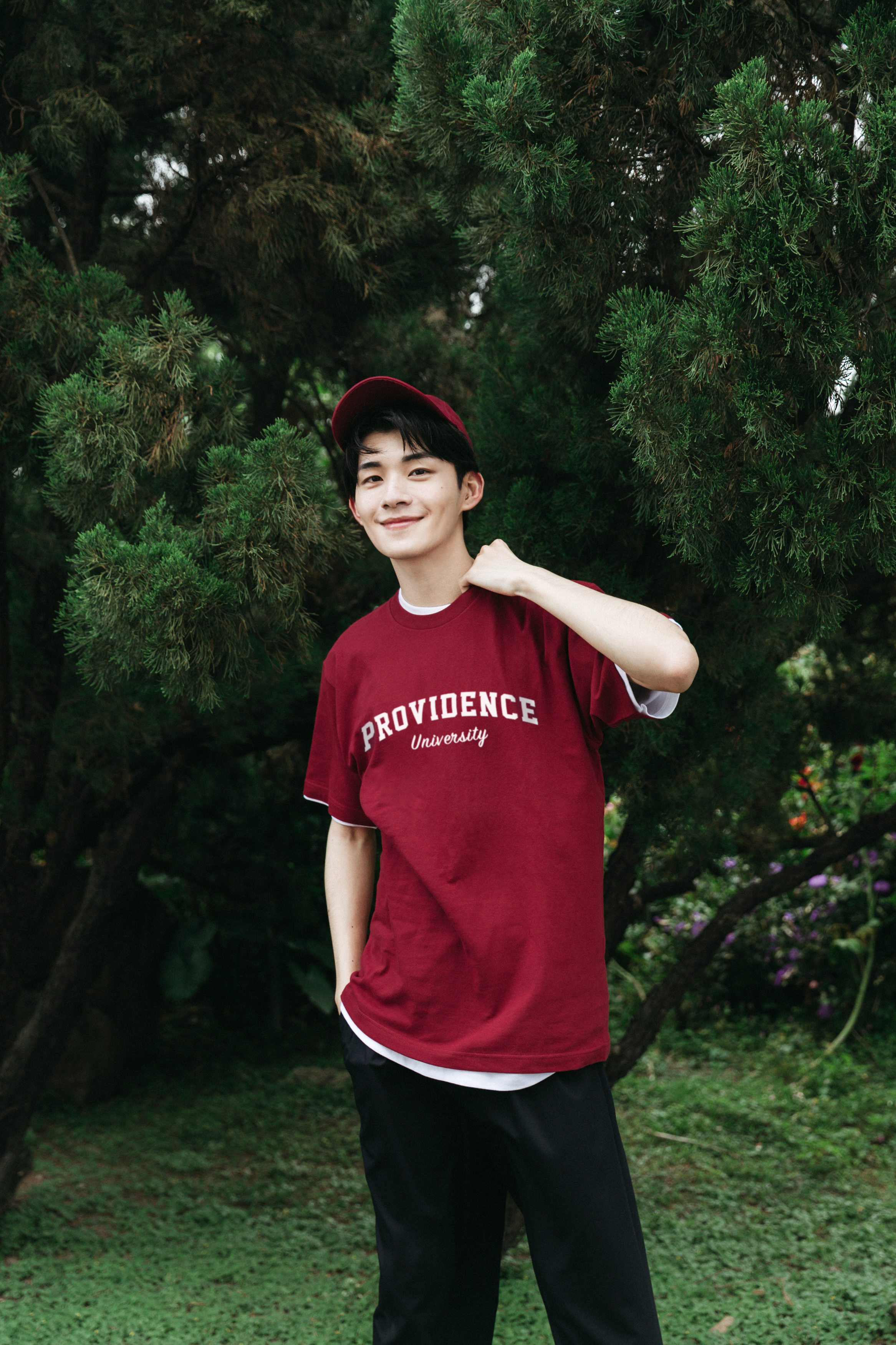 靜宜大學經典短Ｔ－紅色4