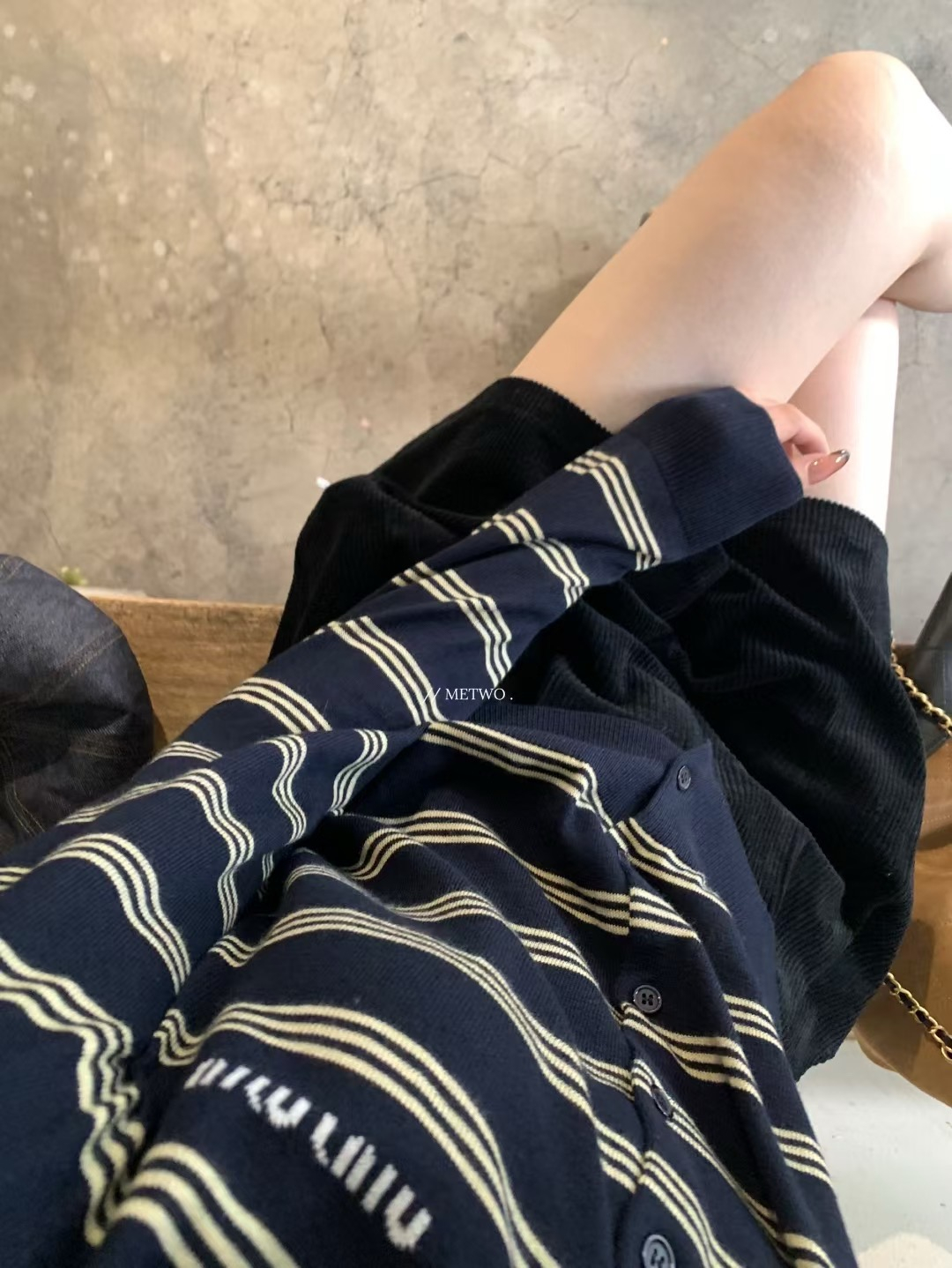 miumiu條紋polo針織5