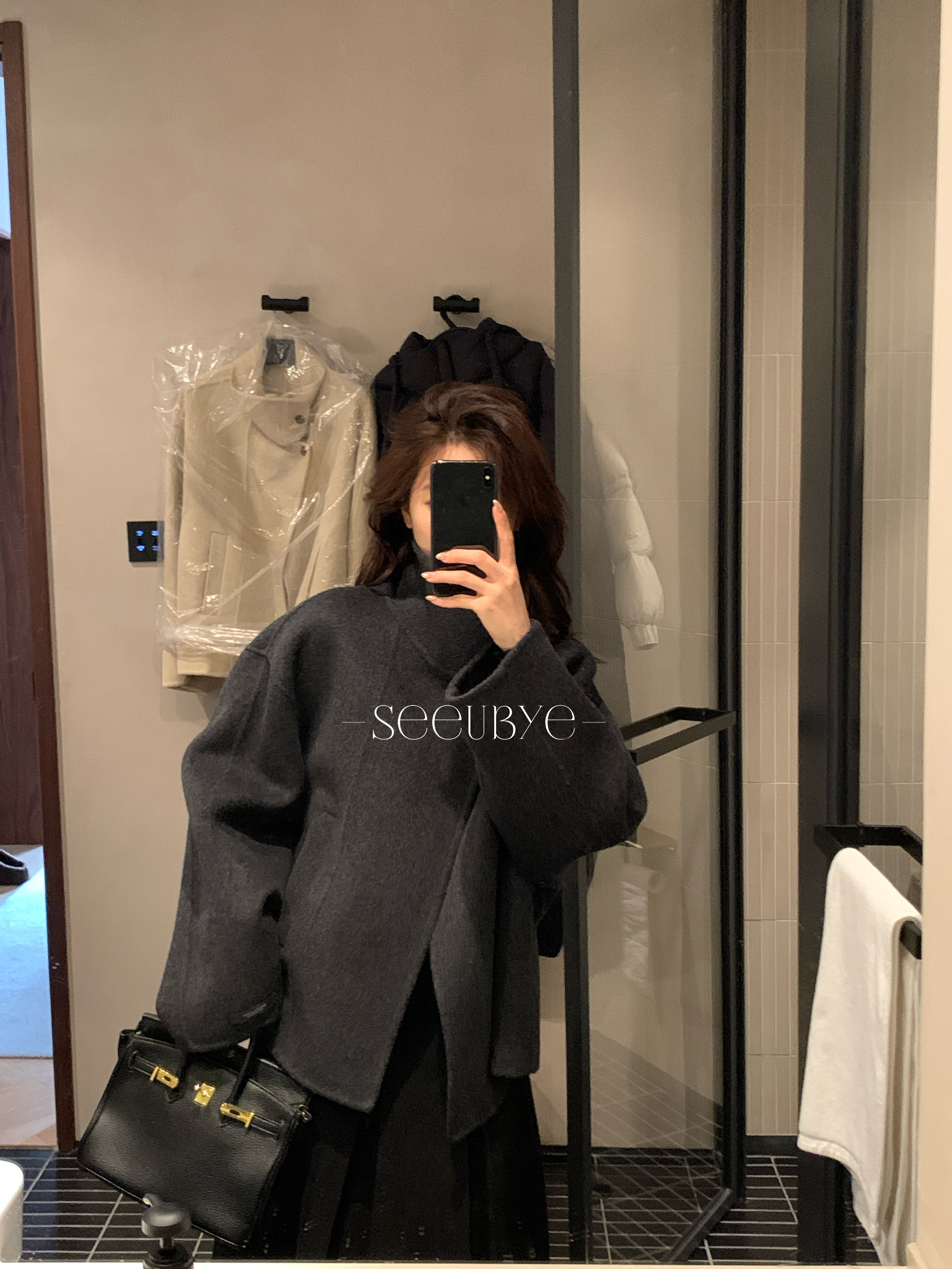 黑標線/我的人生雙面羊絨大衣6