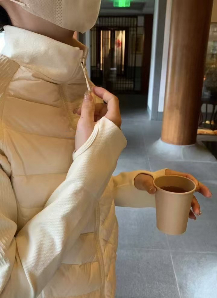 【90％白鴨絨】蒙口羽絨服20