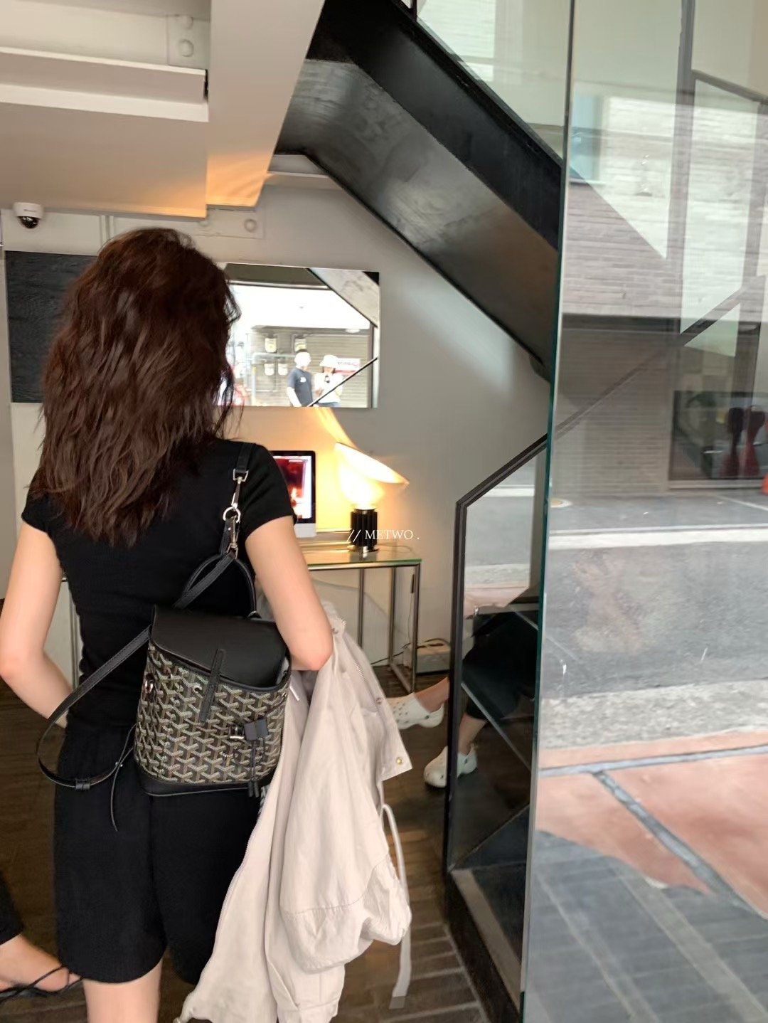 紙片人5色紐扣針織3