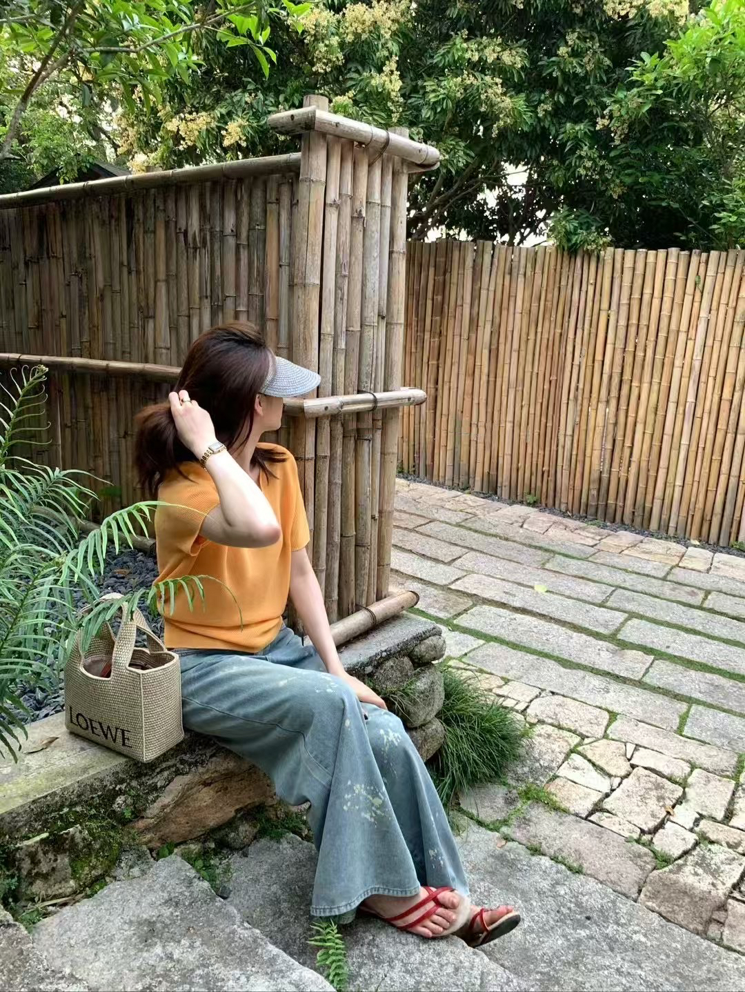 後綁帶針織上衣12