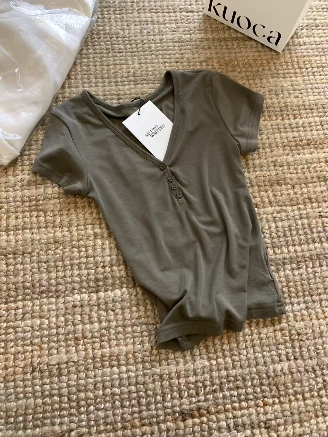 版型超好!特訂綠v打底6