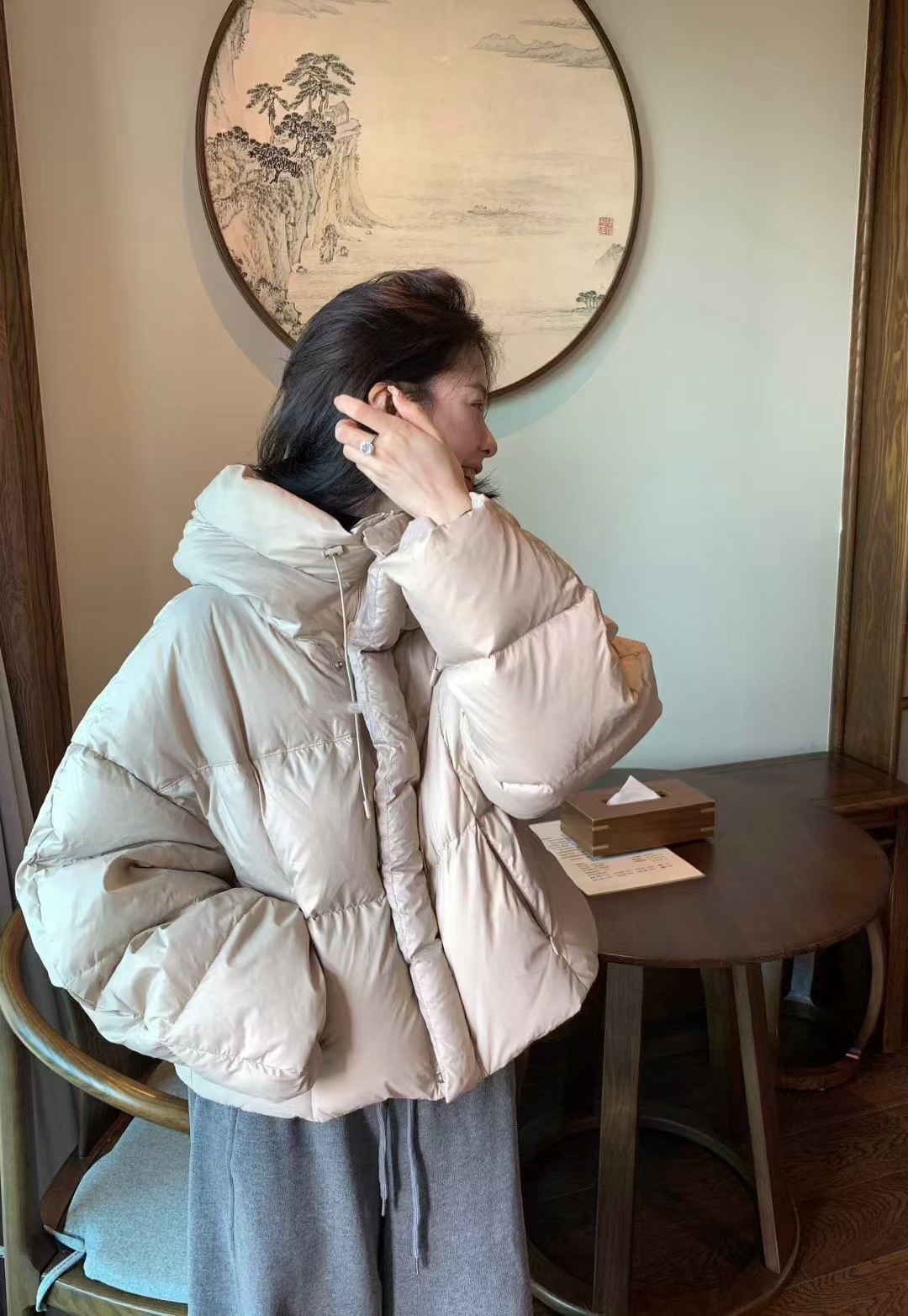 90%肯豆羽絨服14