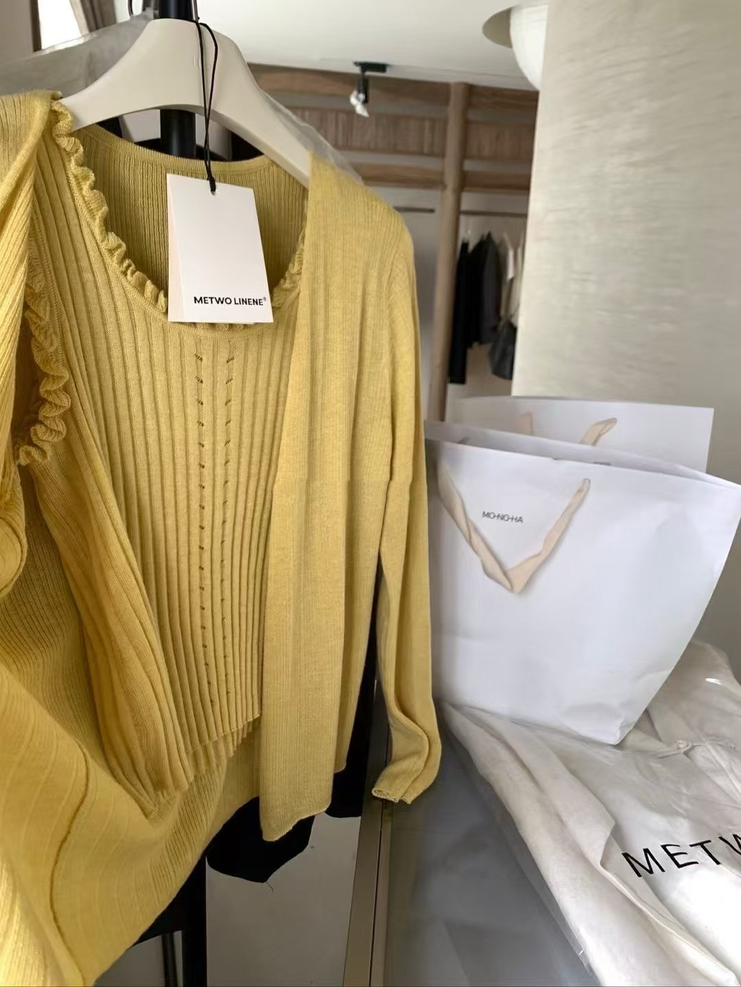 木耳背心➕開衫兩件套19