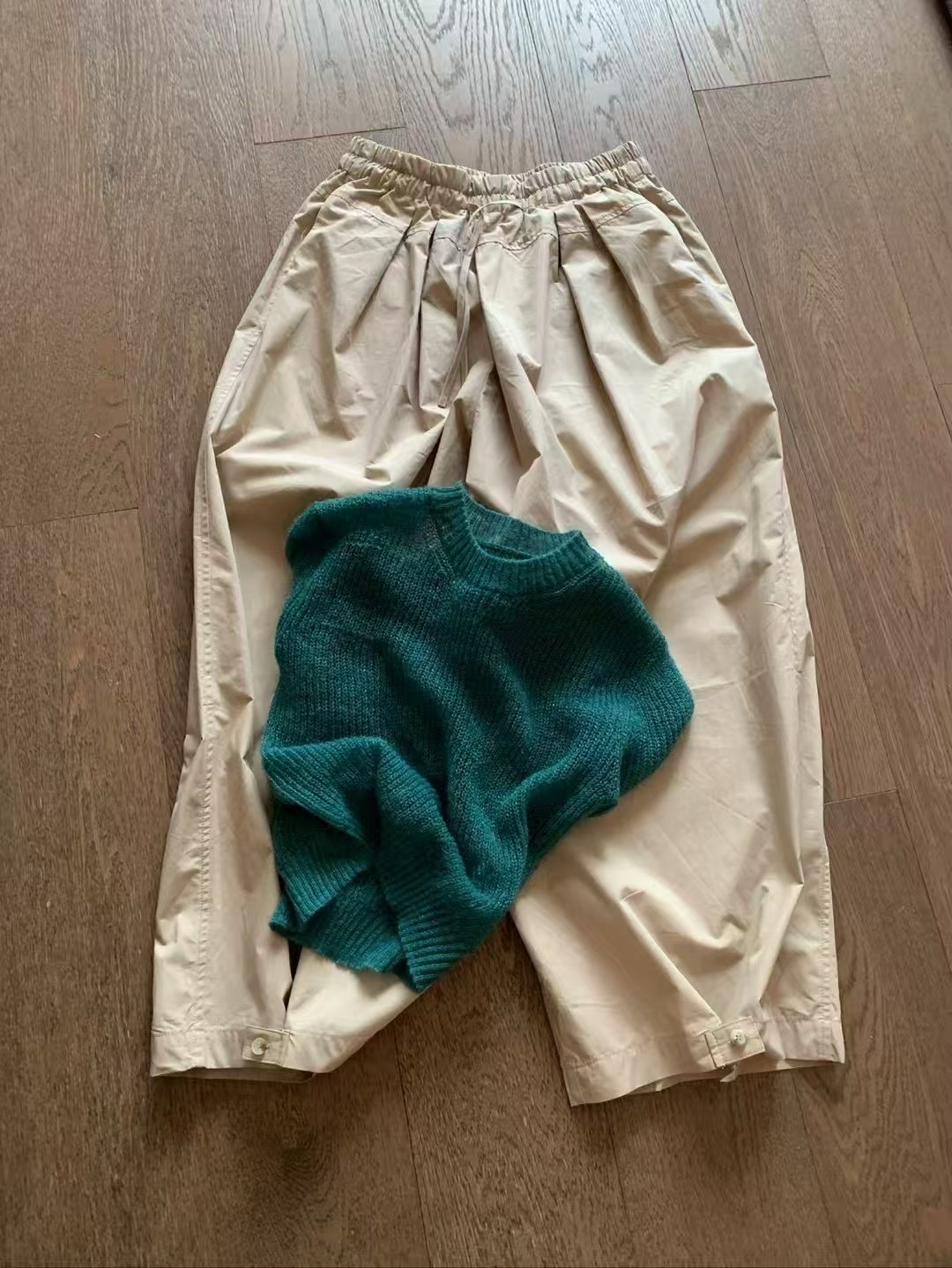 訂染紗！綠套頭毛衫4