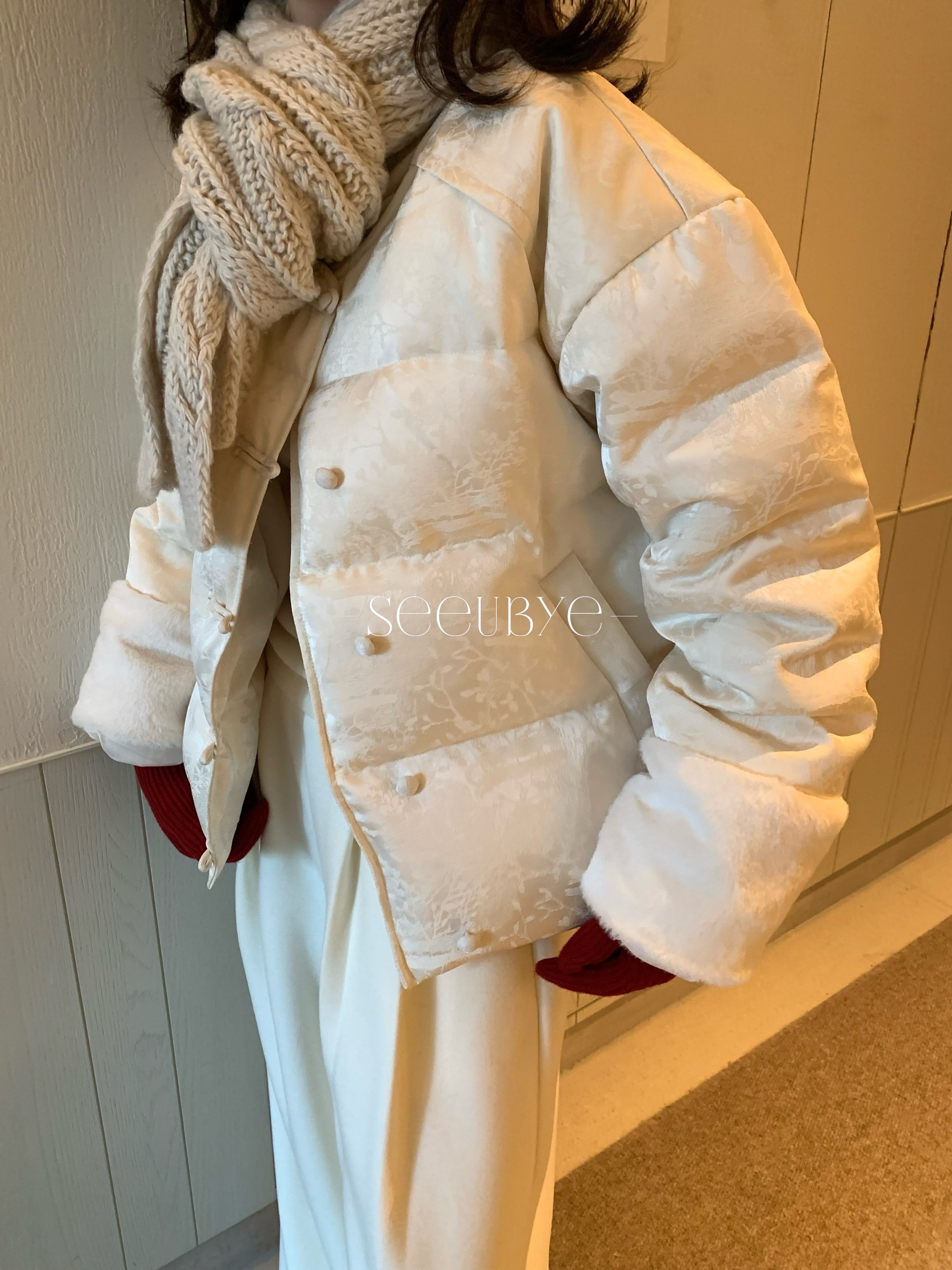 新中式清冷羽絨外套5