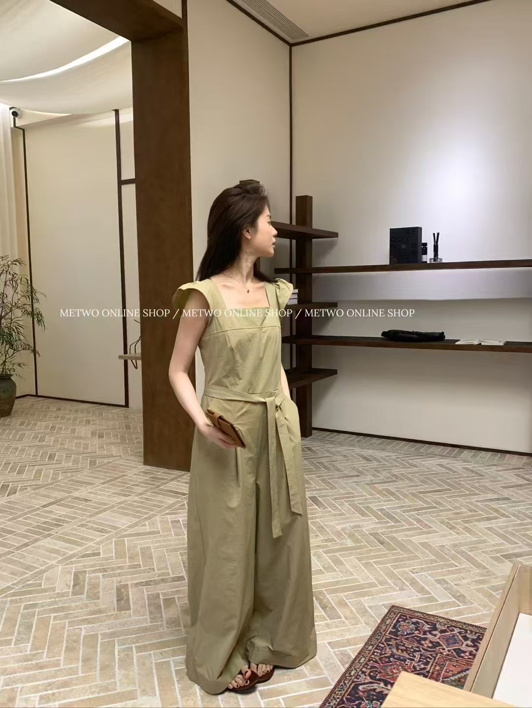 小飛袖工裝連體褲17