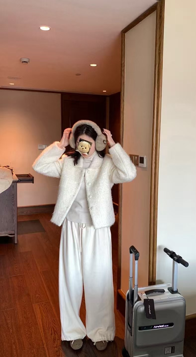 秋冬兩穿法“抽繩加絨褲”16