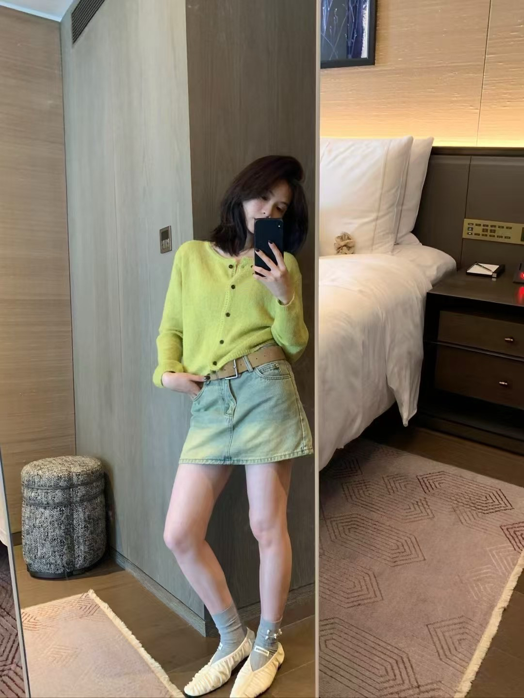 韓代5色小開衫16