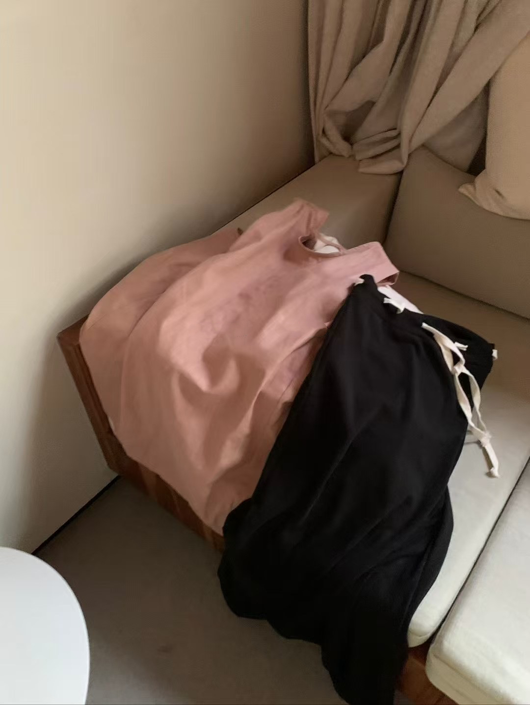 棉麻中長上衣11