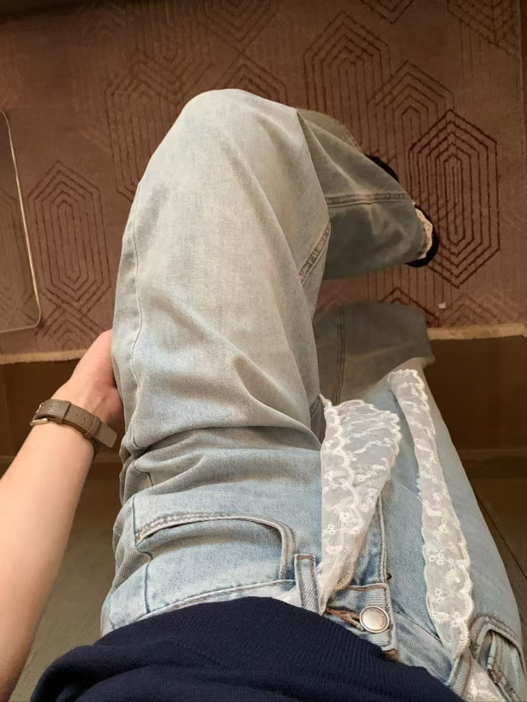 蕾絲主推牛仔褲2