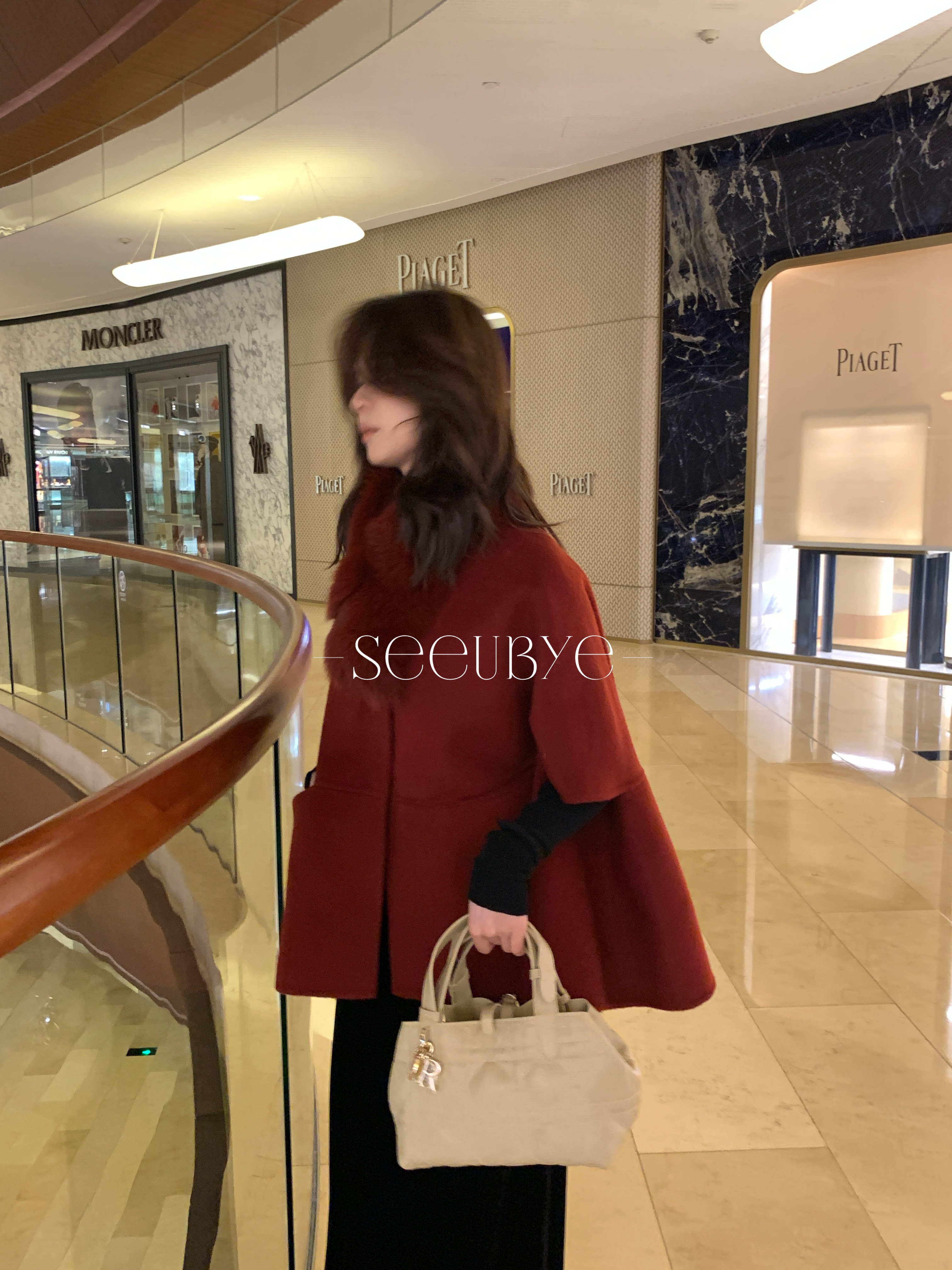 黑標|新年紅毛領furcollar雙面大衣4