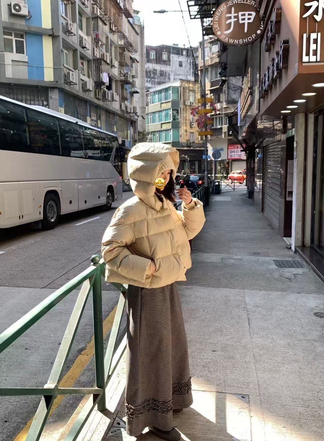 限量款雲朵帽國標羽絨外套6