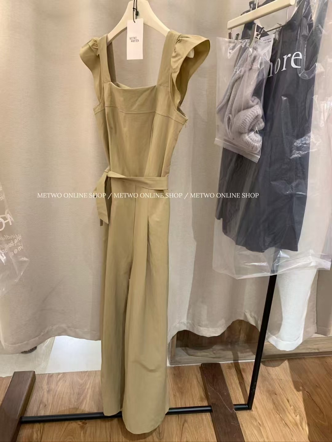 小飛袖工裝連體褲6