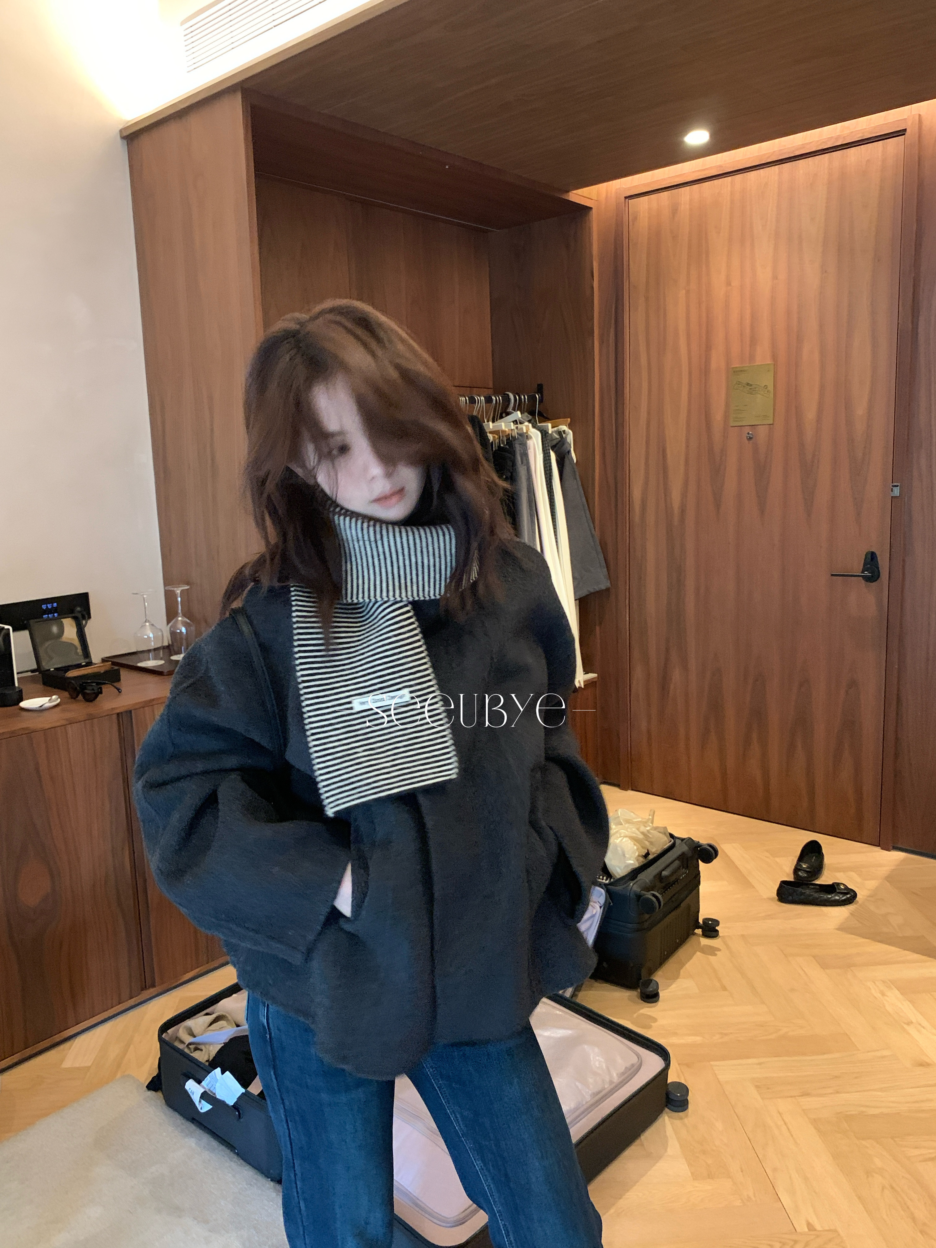 黑標線/我的人生雙面羊絨大衣7