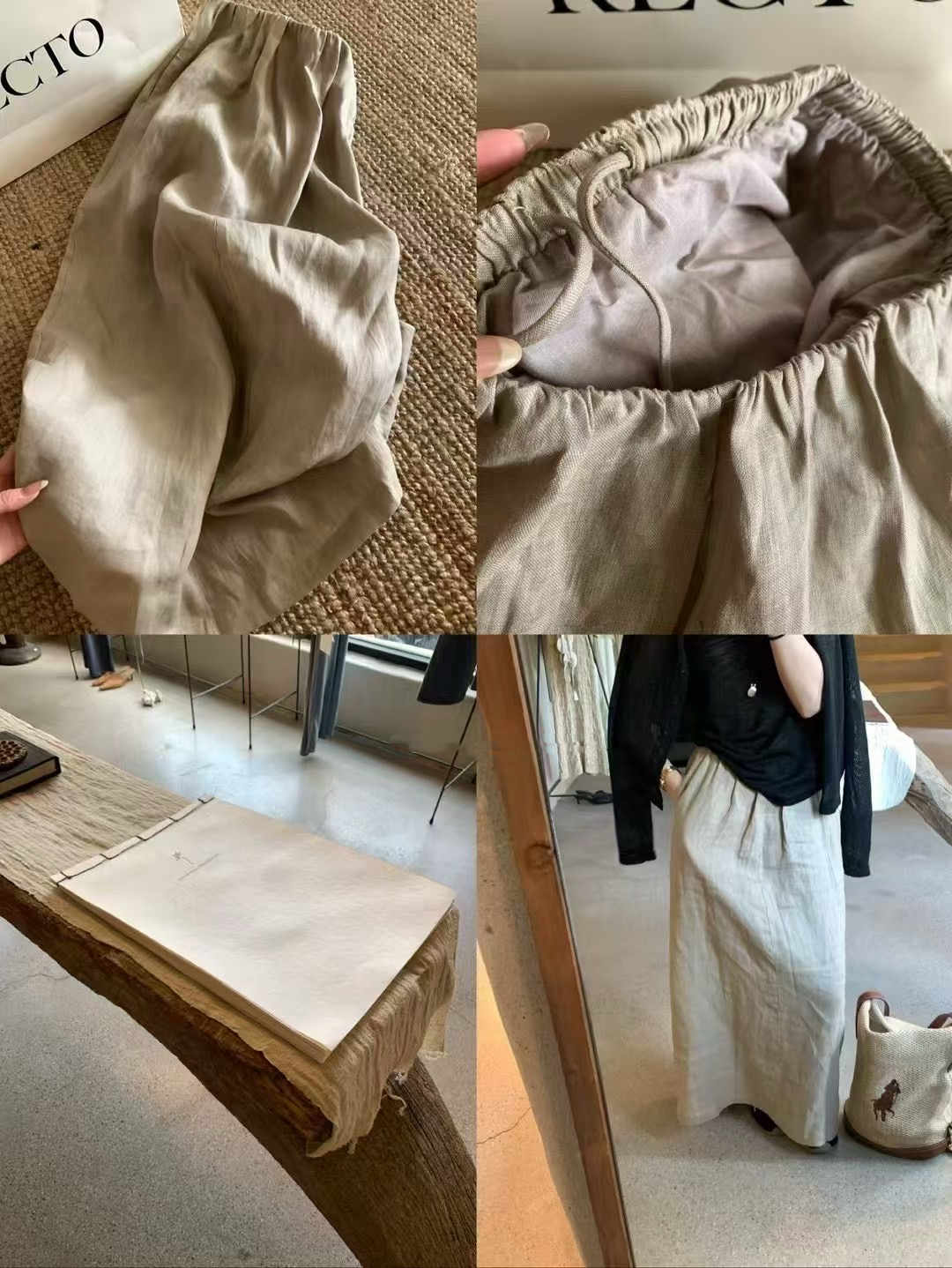 這條超愛！土卡亞麻裙2