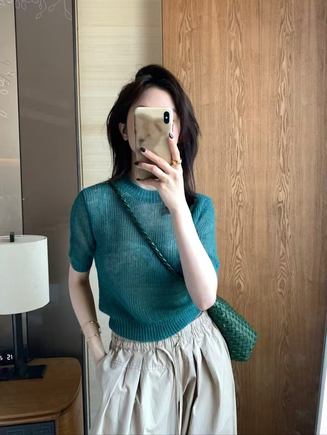 訂染紗！綠套頭毛衫5