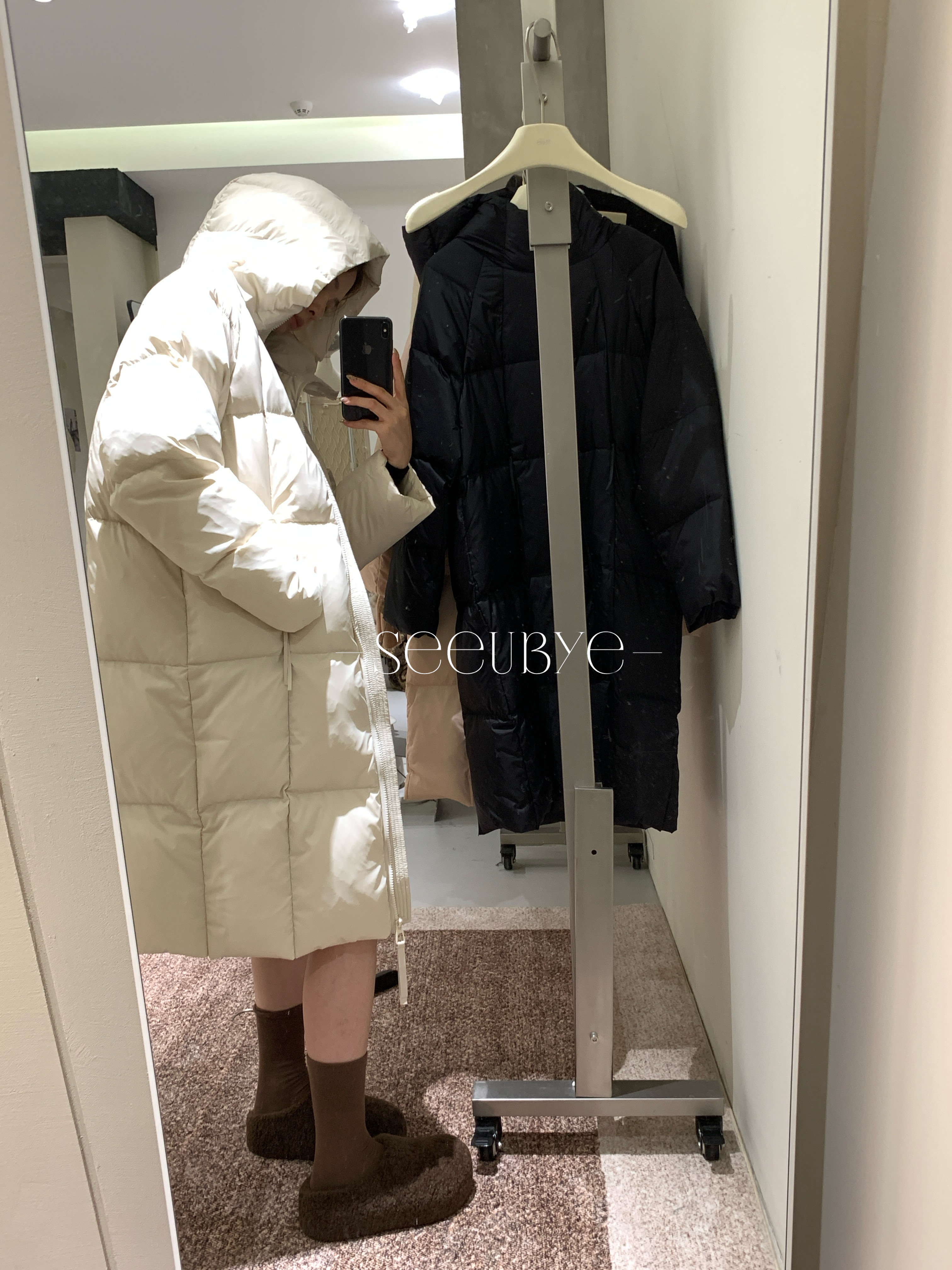 跟高5cm勃肯毛毛鞋（內裏加絨）5