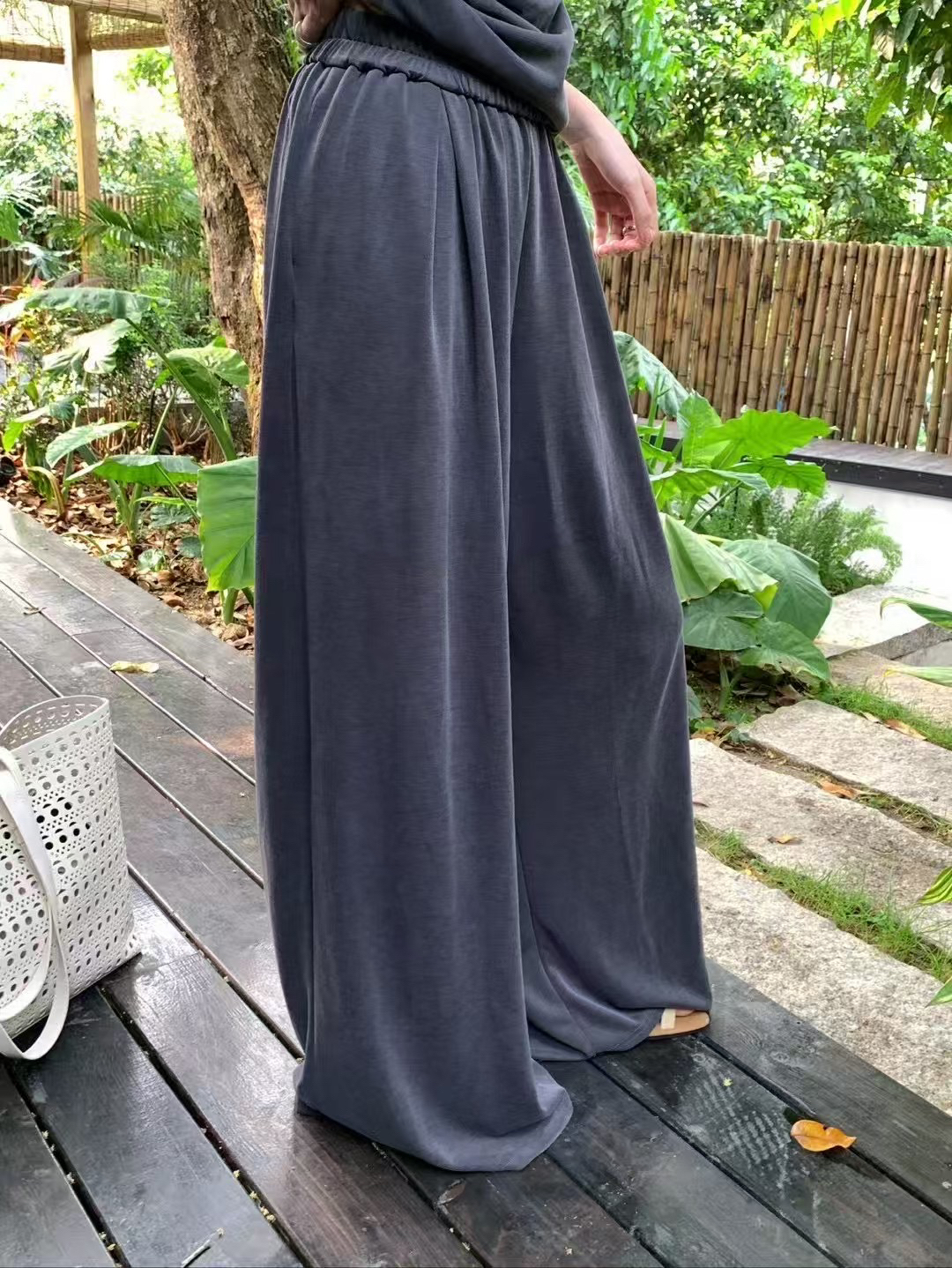 蕩領冰絲套裝12