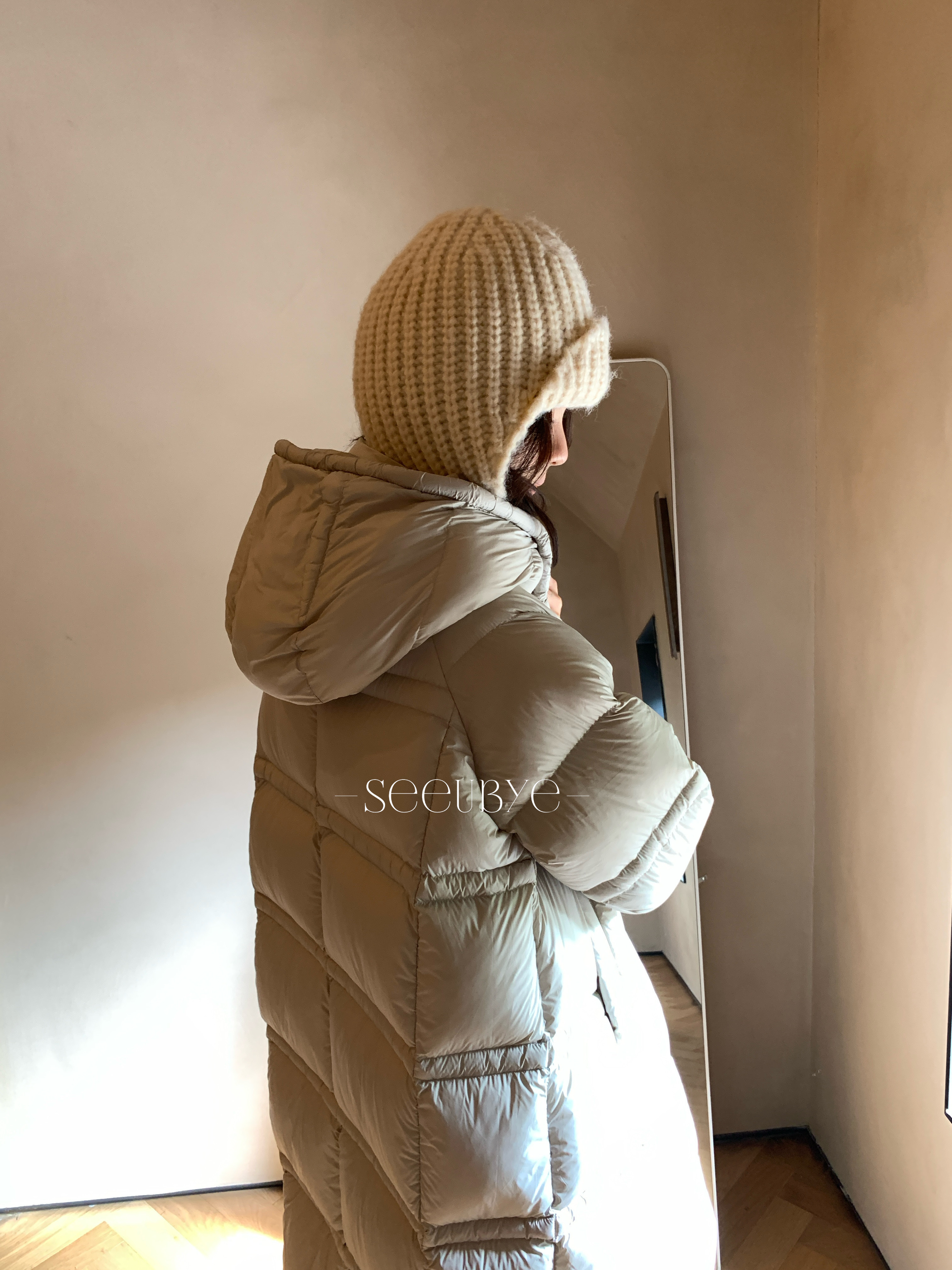 黑標線/羽絨大被子｜又輕又保暖 真正的國標羽絨/中長款羽絨外套6