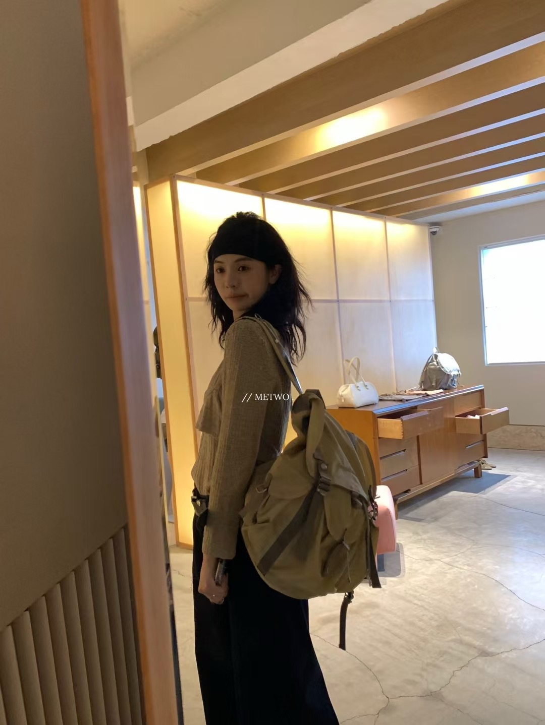 韓式時髦吊帶兩件套8