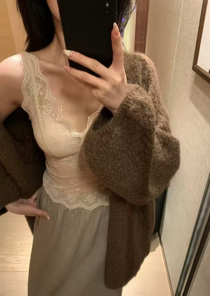 蕾絲疊穿!內搭小寶貝9