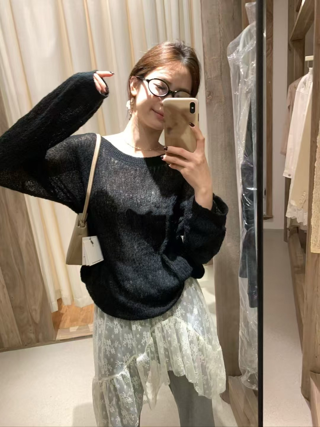 蓬蓬軟軟毛織19