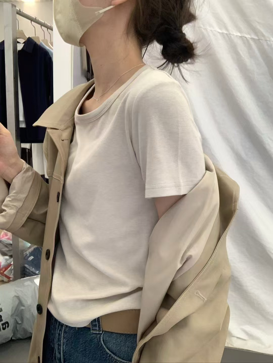 含56％天絲棉 瘦瘦tee10