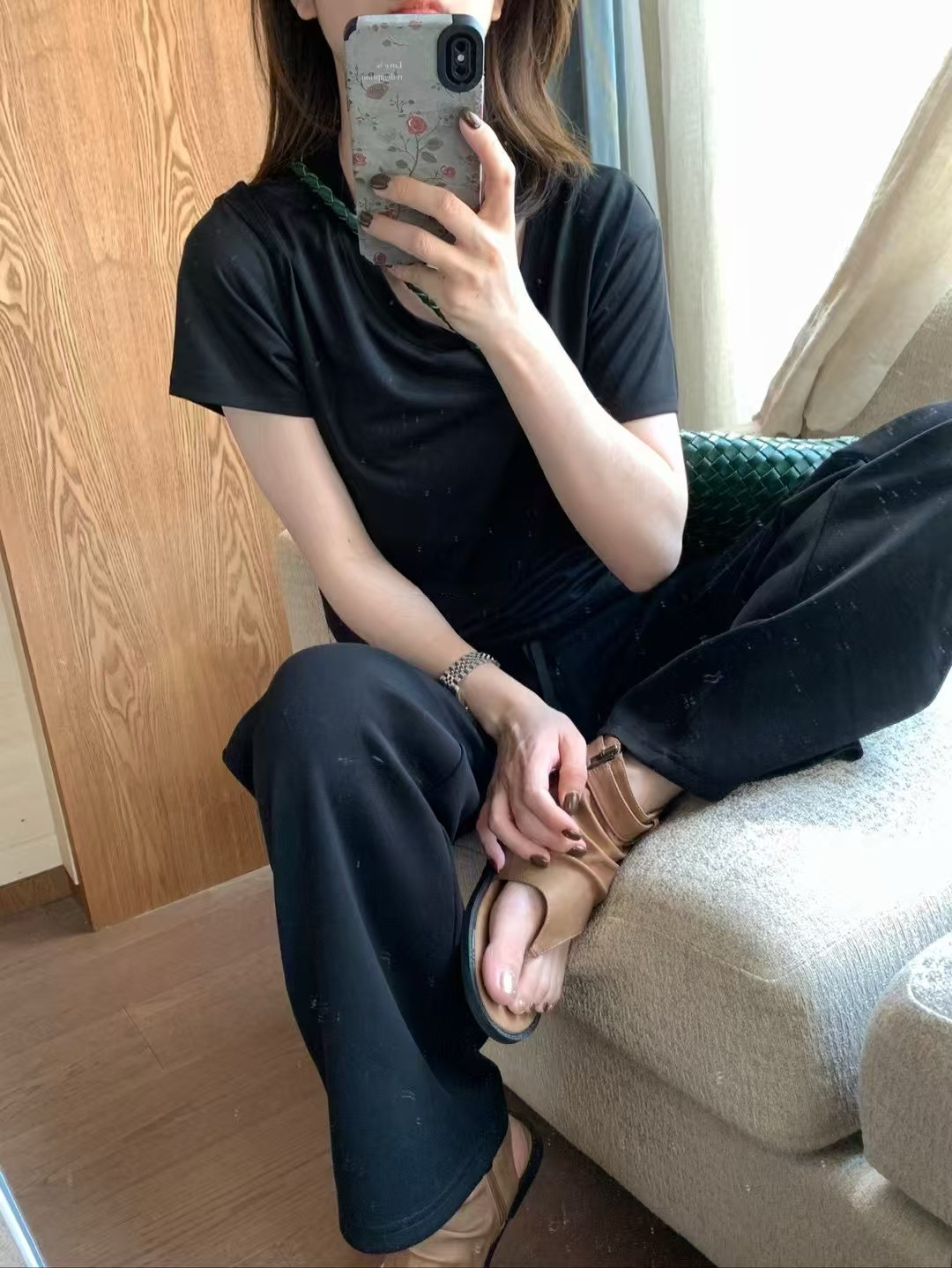 高級料！4色珠光tee6