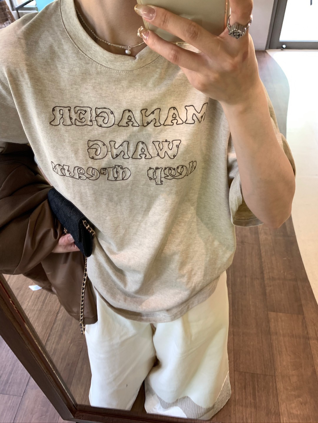 料子小貴！4D工藝大版tee9