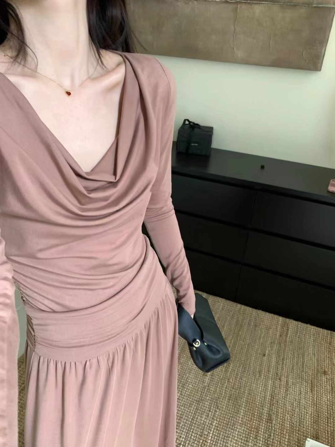 乾枯玫瑰輕禮服裙7